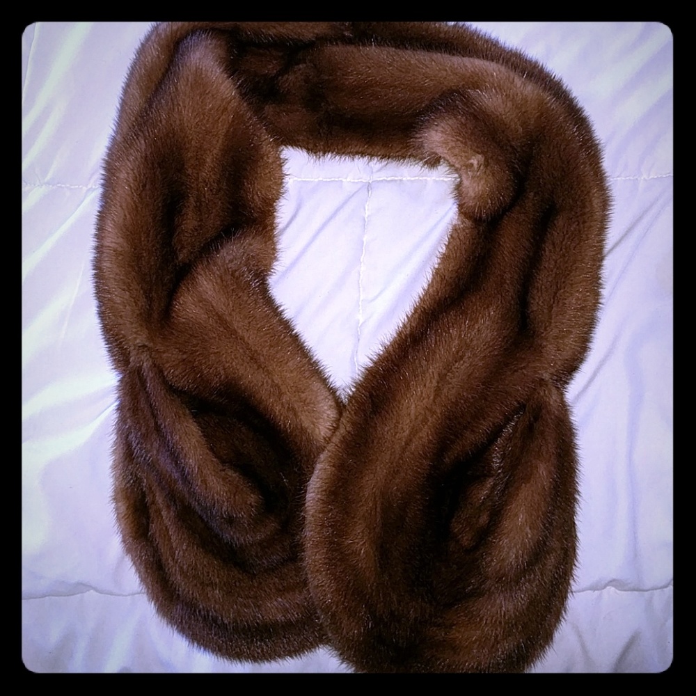 Fink and Jamieson Vintage mink scarf